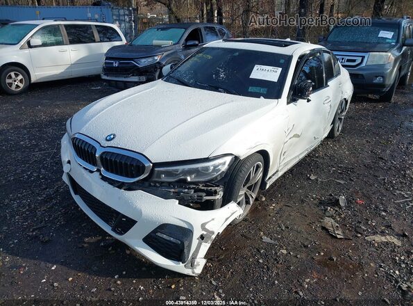 3MW5R7J07N8C48744 2022 BMW 3 SERIES White წინა ხედი