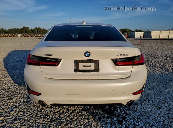 3MW5R7J07N8C65351 2022 BMW 3 SERIES White Вид ззаду