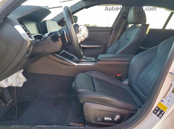 3MW5R7J07N8C65351 2022 BMW 3 SERIES White Вид салону спереду
