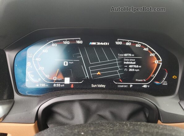 3MW5U7J06N8C45655 2022 BMW M3 Black 
