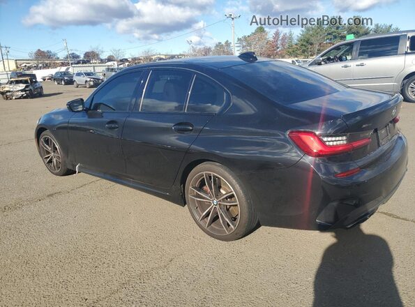 3MW5U9J01M8C17871 2021 BMW M3 Черный Задняя левая четверть