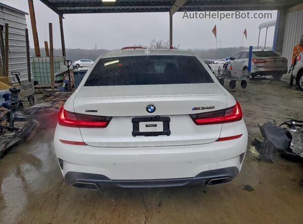 3MW5U9J09M8B61873 2021 BMW M3 Белый Вид сзади