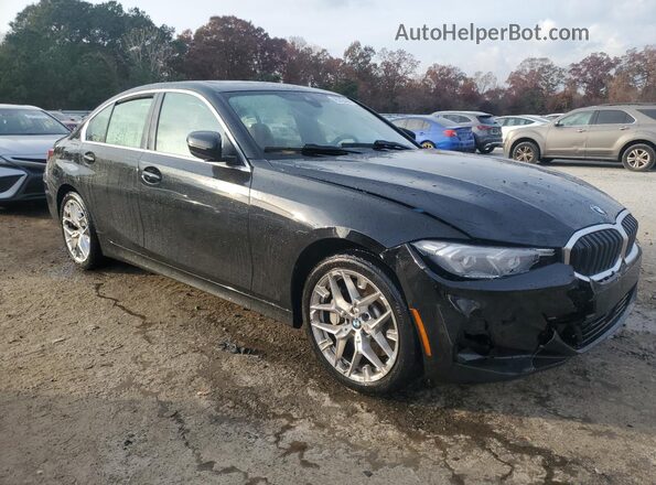 3MW69CW00S8E97856 2025 BMW 3 SERIES Черный Передняя правая четверть