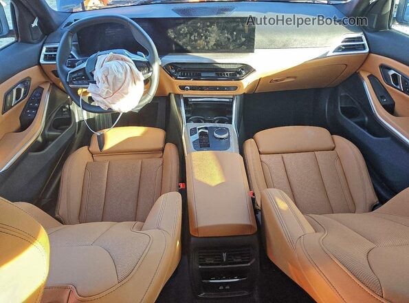 3MW69CW00S8E97856 2025 BMW 3 SERIES Черный Вид панели приборов