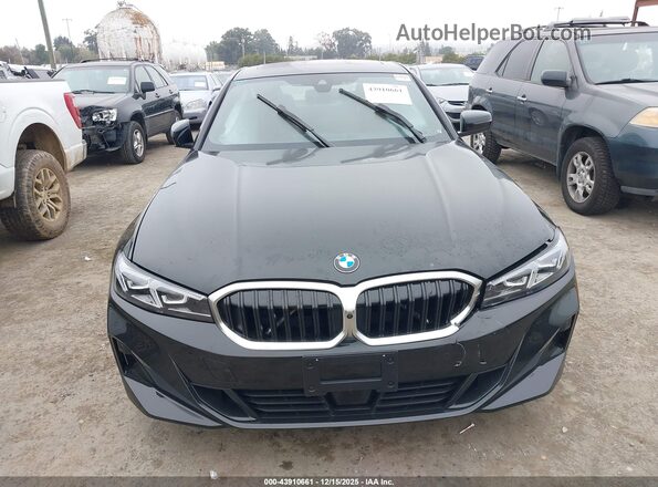 3MW69CW00S8F72510 2025 BMW 3 SERIES Black ხელსაწყოთა პანელის ხედი