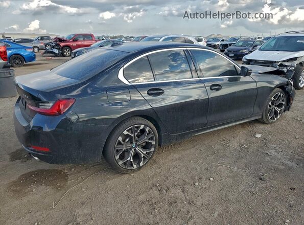 3MW69CW02S8F19131 2025 BMW 3 SERIES Черный Задняя правая четверть