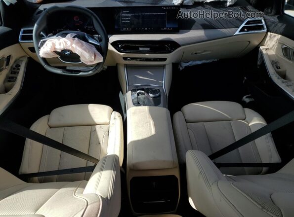 3MW69CW02S8F32980 2025 BMW 3 SERIES Черный Вид панели приборов