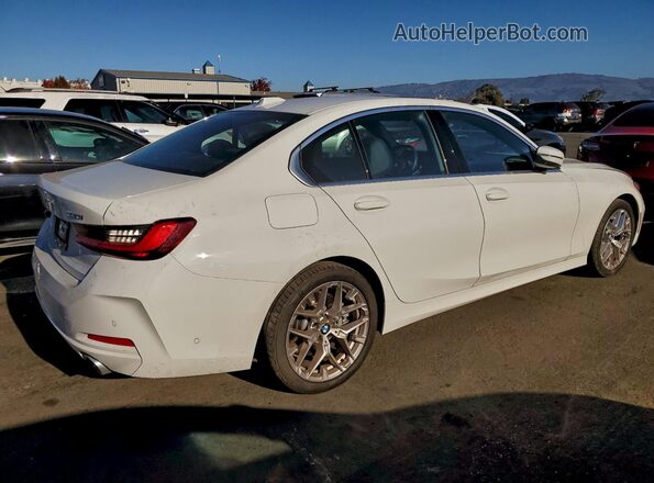 3MW69CW04S8F30339 2025 BMW 3 SERIES Белый Задняя правая четверть
