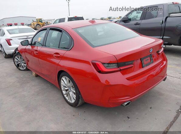 3MW69FF00P8D72705 2023 BMW 3 SERIES Red Tył lewy