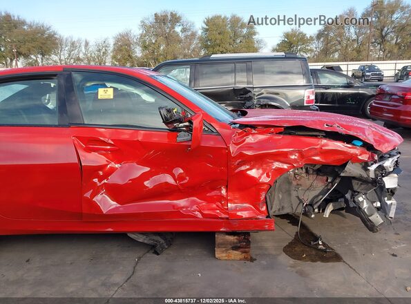 3MW69FF00P8D72705 2023 BMW 3 SERIES Red Widok z przodu