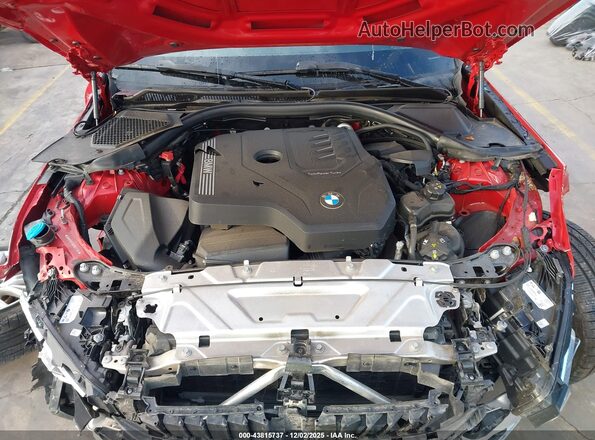 3MW69FF00P8D72705 2023 BMW 3 SERIES Red Widok z tyłu