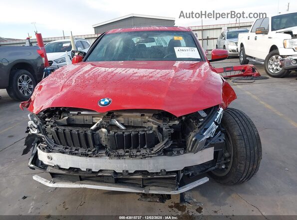 3MW69FF00P8D72705 2023 BMW 3 SERIES Red Widok zestawu wskaźników