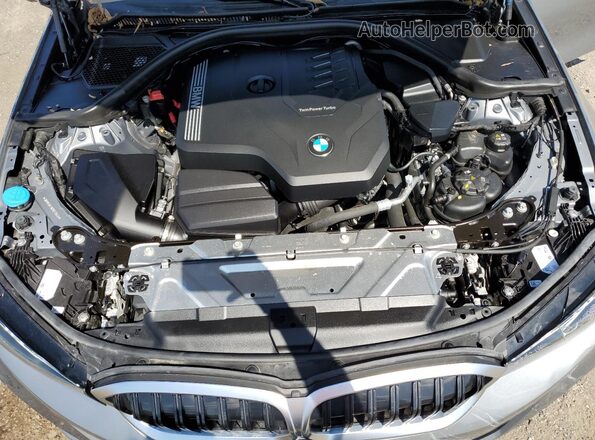 3MW69FF04R8E48459 2024 BMW 3 SERIES Silver Rear interior view