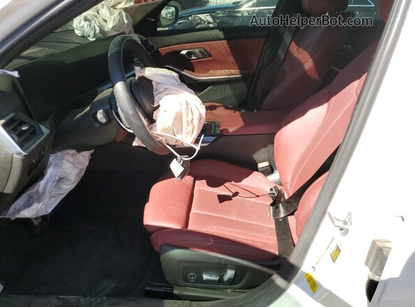 3MW69FF05P8D61506 2023 BMW 3 SERIES White Vista interior delantera