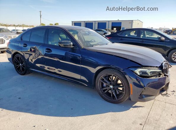 3MW69FF05R8E11159 2024 BMW 3 SERIES Blue Przód prawy