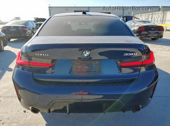 3MW69FF05R8E11159 2024 BMW 3 SERIES Blue Widok z tyłu