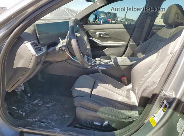 3MW69FF06P8D73549 2023 BMW 3 SERIES Gray წინა სალონის ხედი