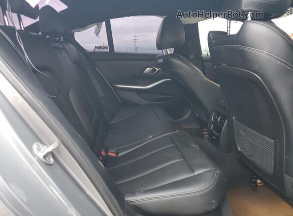3MW69FF07P8D24005 2023 BMW 3 SERIES Gray Вид задніх сидінь