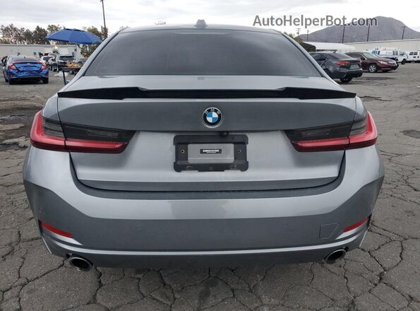 3MW69FF07P8D24005 2023 BMW 3 SERIES Gray Вид ззаду