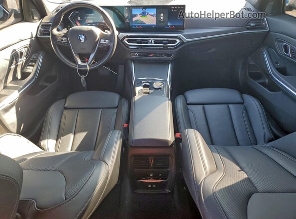 3MW69FF07R8E27587 2024 BMW 3 SERIES White Вид панелі приладів