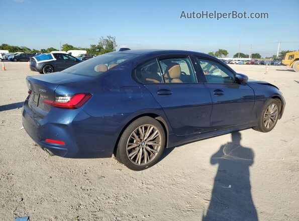 3MW69FF09P8D71861 2023 BMW 3 SERIES Blue Задня права чверть