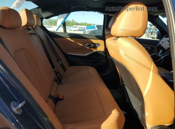 3MW69FF09P8D71861 2023 BMW 3 SERIES Blue Вид задніх сидінь