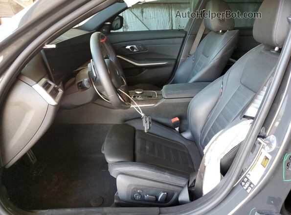 3MW69FT03S8E97551 2025 BMW M3 Gray Widok wnętrza z przodu