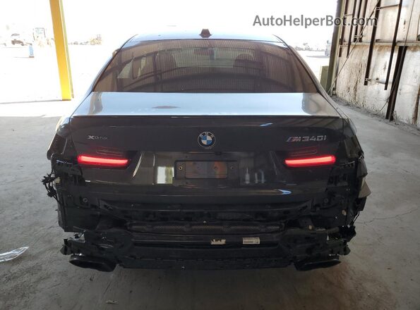 3MW69FT03S8E97551 2025 BMW M3 Gray Widok z tyłu