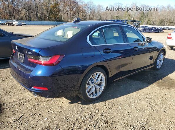 3MW89CW00S8E95257 2025 BMW 3 SERIES Синий Задняя правая четверть
