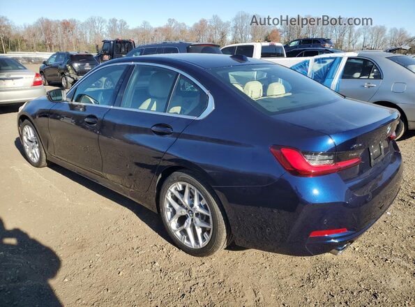 3MW89CW00S8E95257 2025 BMW 3 SERIES Синий Задняя левая четверть