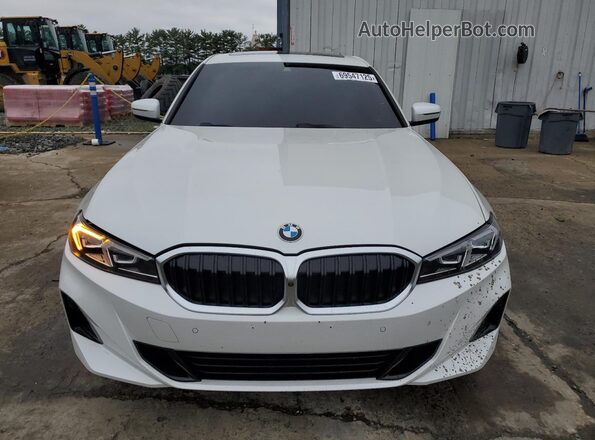 3MW89CW03S8F21365 2025 BMW 3 SERIES White Front view