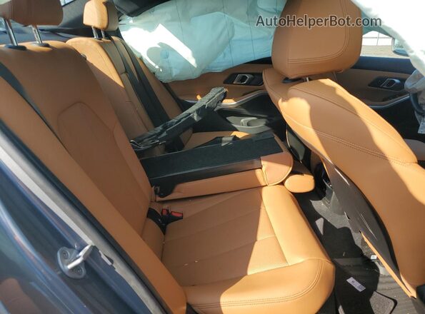 3MW89CW05S8F06995 2025 BMW 3 SERIES Gray უკანა სავარძლების ხედი