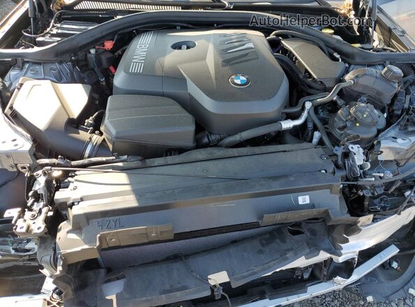 3MW89CW05S8F06995 2025 BMW 3 SERIES Gray უკანა სალონის ხედი