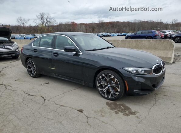 3MW89CW05S8F71801 2025 BMW 3 SERIES Черный Передняя правая четверть
