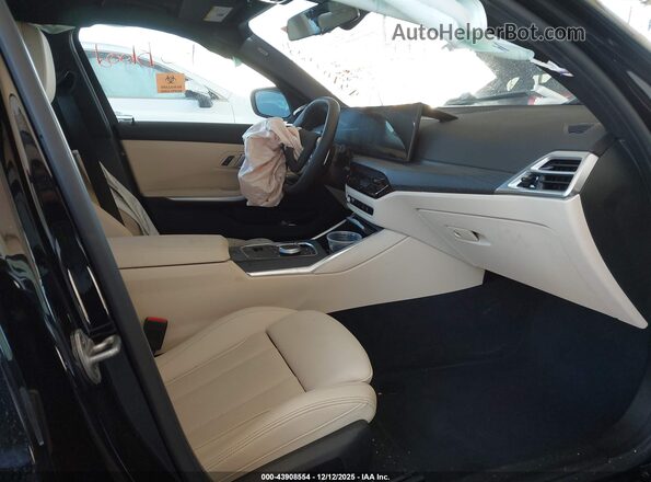3MW89CW08S8F80119 2025 BMW 3 SERIES Black Front interior view