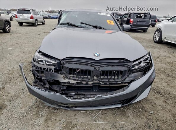 3MW89FF01P8D74911 2023 BMW 3 SERIES Charcoal Widok z przodu