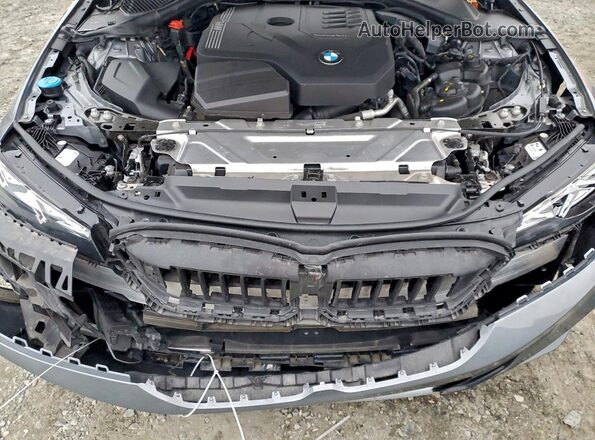 3MW89FF01P8D74911 2023 BMW 3 SERIES Charcoal Widok wnętrza z tyłu