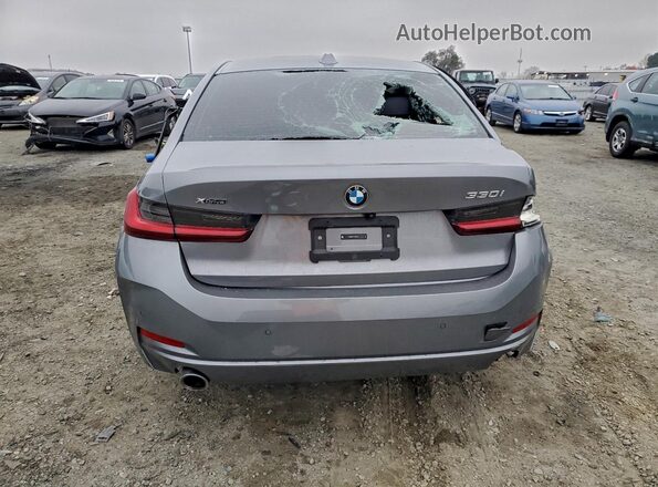 3MW89FF01P8D74911 2023 BMW 3 SERIES Charcoal Widok z tyłu