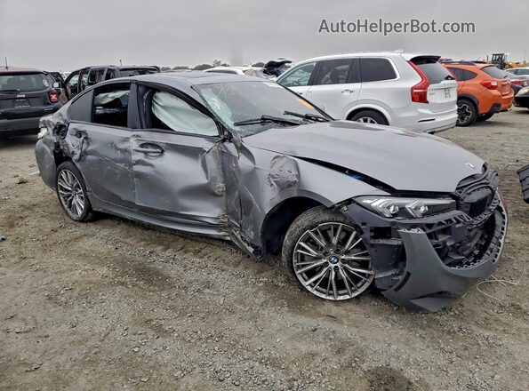 3MW89FF01P8D74911 2023 BMW 3 SERIES Charcoal Przód prawy