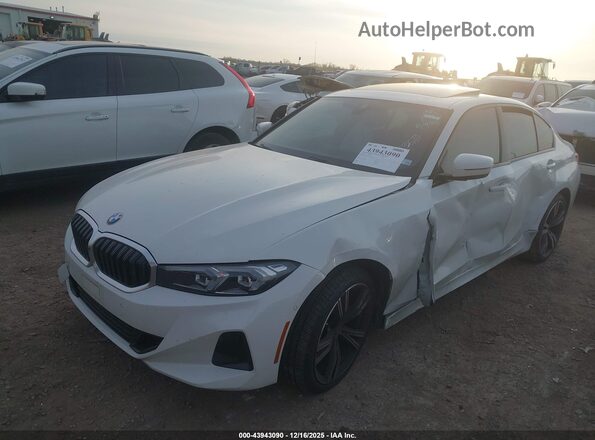 3MW89FF04P8D73350 2023 BMW 3 SERIES White Przód lewy