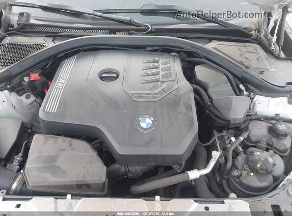 3MW89FF04P8D73350 2023 BMW 3 SERIES White Widok z tyłu