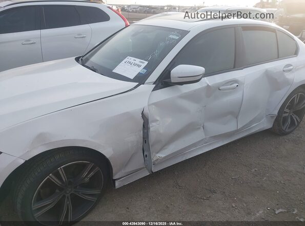 3MW89FF04P8D73350 2023 BMW 3 SERIES White Widok z przodu