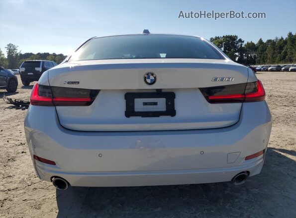 3MW89FF05P8D57867 2023 BMW 3 SERIES White Rear view