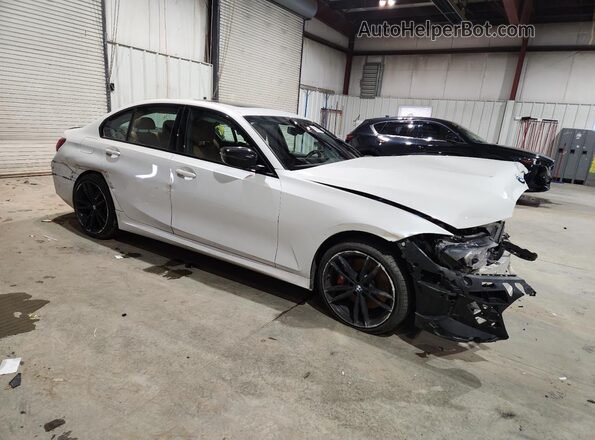3MW89FF05P8D68108 2023 BMW 3 SERIES Белый Передняя правая четверть