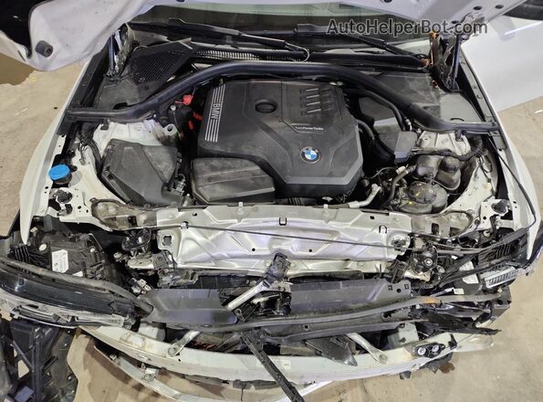 3MW89FF05P8D68108 2023 BMW 3 SERIES Белый Вид задней части салона