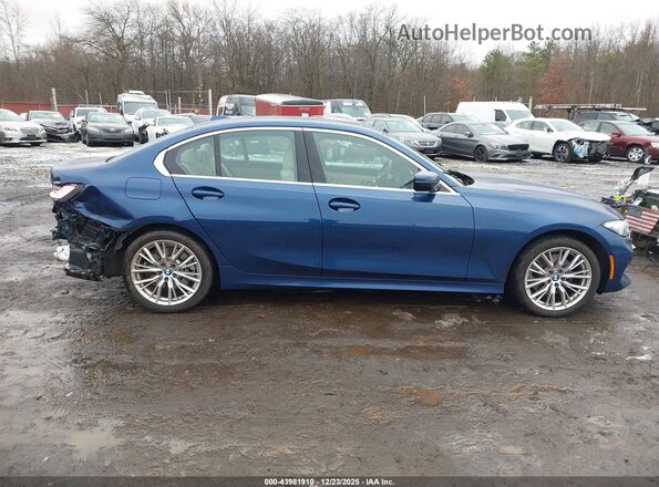 3MW89FF07R8E21975 2024 BMW 3 SERIES Dark Blue უკანა სალონის ხედი