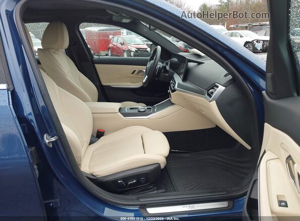 3MW89FF07R8E21975 2024 BMW 3 SERIES Dark Blue წინა სალონის ხედი