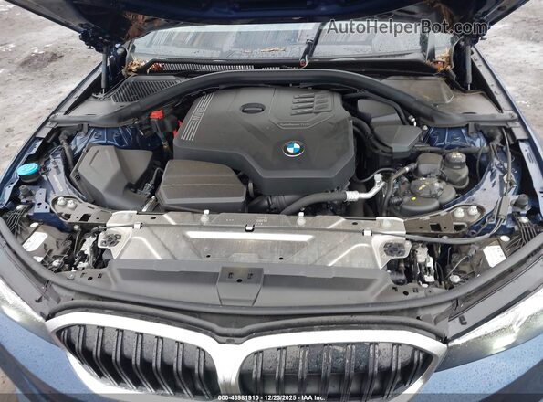 3MW89FF07R8E21975 2024 BMW 3 SERIES Dark Blue უკანა ხედი