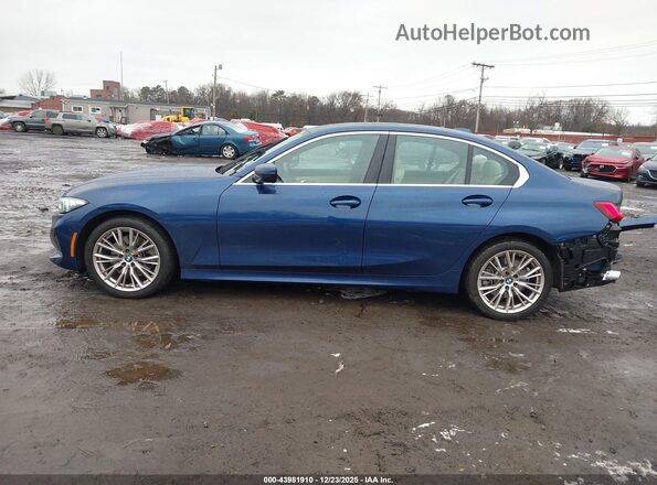 3MW89FF07R8E21975 2024 BMW 3 SERIES Dark Blue სალონის 360-გრადუსიანი ხედი