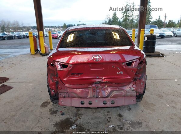 3MYDLBYV2JY304542 2018 TOYOTA YARIS IA Red 